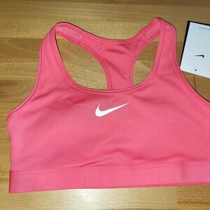 Nwt Nike Women's Size XS Coral Dri Fit Sports Bra